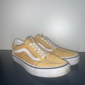 Yellow Old Skool Vans, Womens size 7